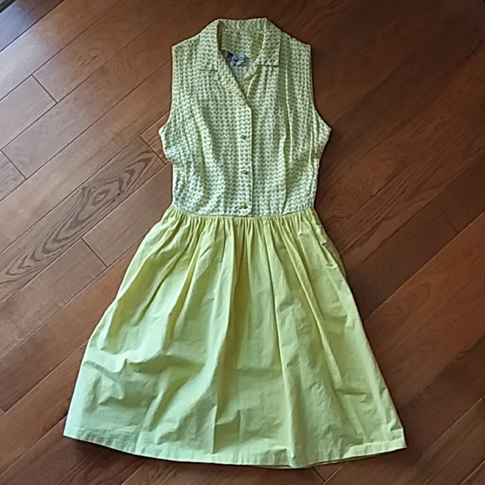 Vintage 50's-60's Cheerful Summer Dress